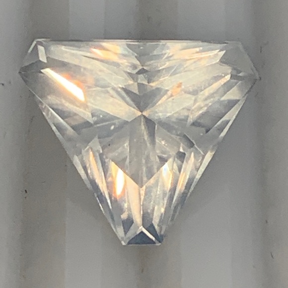 8.82 Carats Feldspar Moonstone Fancy Rare Peach Pink Gemstone Precision Cut - Picture 12 of 17